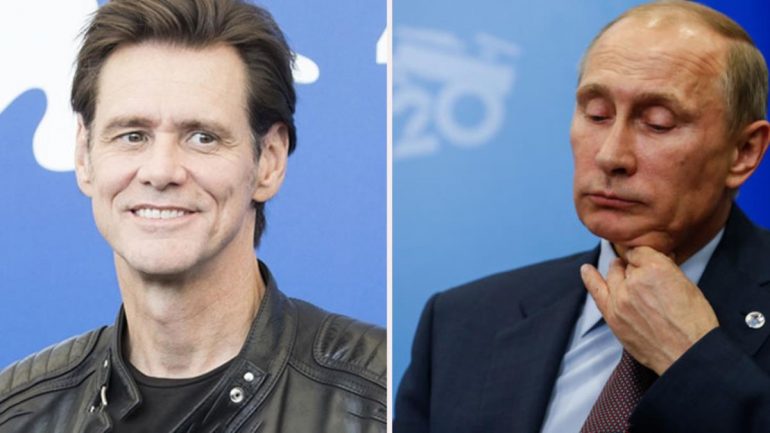 Jim Carrey’den Putin’e ağır gönderme!