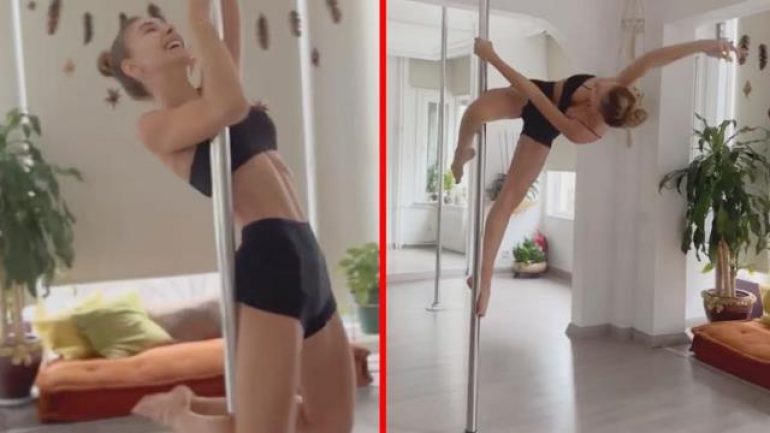 Şeyma Subaşı, direk dansı yaptı!