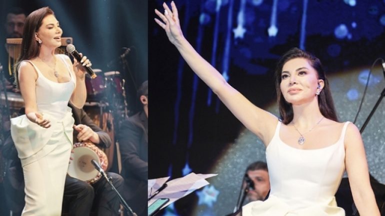 Geçirdiği kaza sonrası dizi kırılan Ebru Yaşar, sahnelere döndü