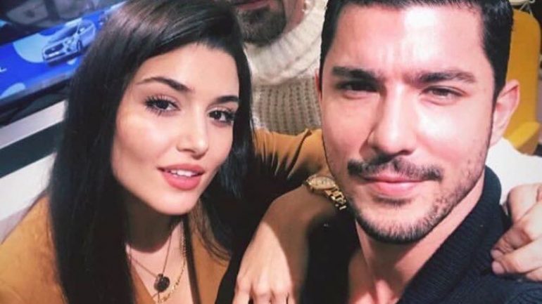 Yılın aşk bombası! Hande Erçel ile Kaan Yıldırım gecelerde!