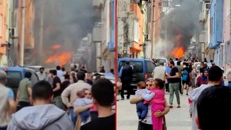 Bursa’da tek motorlu uçak sokak arasına düştü! Pilot ve yardımcısı hayatını kaybetti
