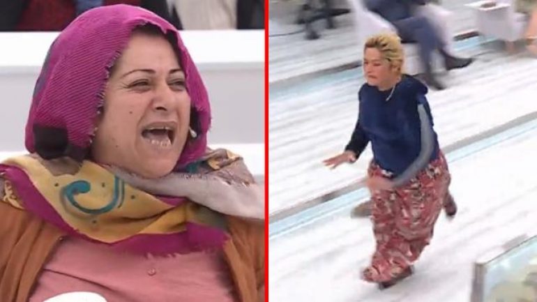 Esra Erol’un canlı yayında ortalık karıştı! 60 gündür aranan Hülya başka bir kadına saldırdı