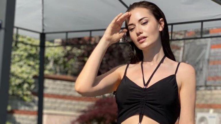 Fahriye Evcen’den yeni pozlar, her gören Pelin Akil zannetti
