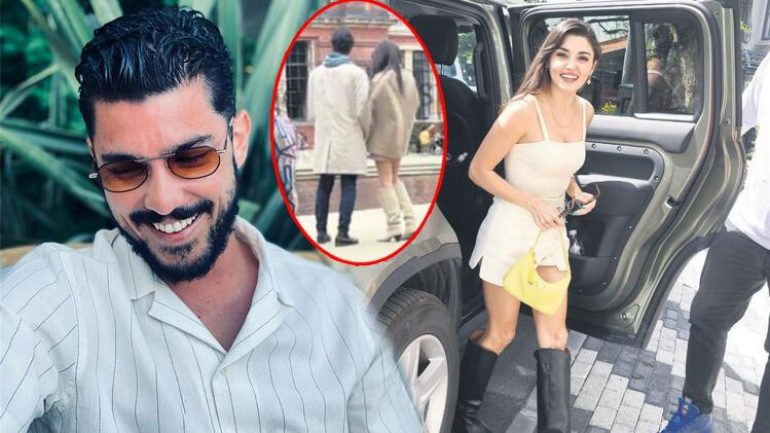 Hande Erçel, Kaan Yıldırım’la ilişkisini ilan etti