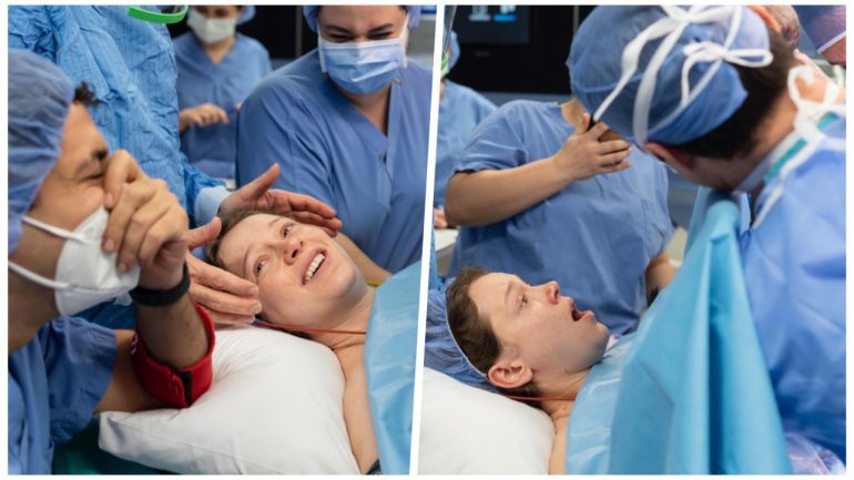 Taner Ölmez ve Ece Çeşmioğlu’nun doğum esnasındaki fotoğrafları ortaya çıktı