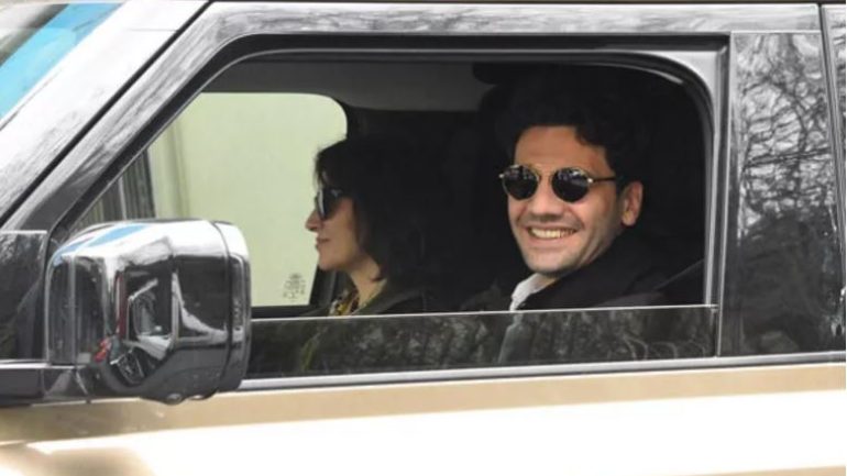 Kaan Urgancıoğlu sevgilisiyle..