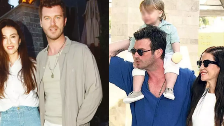 Kıvanç Tatlıtuğ’un oğlu Kurt Efe ilk kez görüntülendi! Her gören aynı şeye odaklandı