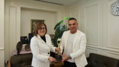 İstanbul İş İnsanları Derneği Başkanı Nedim Delibaş’tan Gaziantep Büyükşehir Belediye Başkanı Fatma Şahin’e Ziyaret