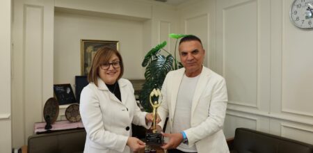 İstanbul İş İnsanları Derneği Başkanı Nedim Delibaş’tan Gaziantep Büyükşehir Belediye Başkanı Fatma Şahin’e Ziyaret