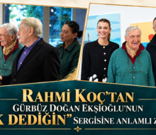 Rahmi Koç’tan Gürbüz Doğan Ekşioğlu’nun “Aşk Dediğin” Sergisine Anlamlı Ziyaret