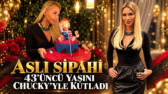 43’üncü Yaşını Chucky’yle Kutladı