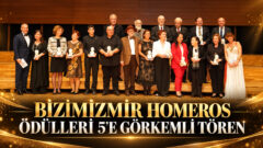 Bizimizmir Homeros Ödülleri 5’e görkemli tören