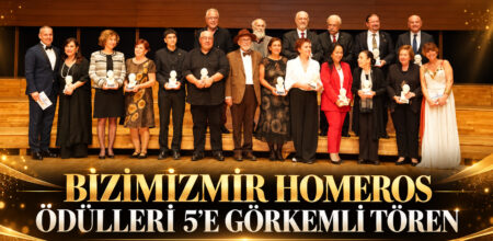 Bizimizmir Homeros Ödülleri 5’e görkemli tören