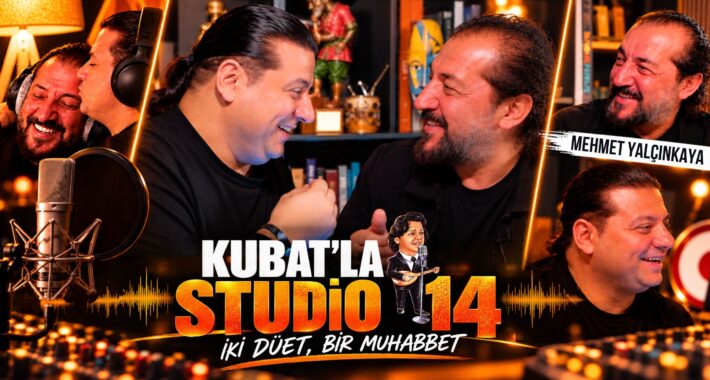 MEHMET ŞEF MUTFAKTAN ÇIKTI, MİKROFONU KAPTI! “KUBAT’LA STUDIO14”ÜN KONUĞU OLDU!