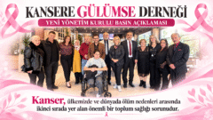 KANSERE GÜLÜMSE DERNEĞİ YENİ YÖNETİM KURULU BASIN AÇIKLAMASI