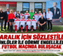 3 Aralık için sözleştiler  Görme engelliler ile futbol maçı  Ünlüler ile görme engellilerin maçı var